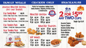 Delicious Menu Options From Genuine Broaster Chicken